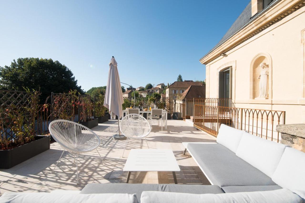 La Belle Terrasse Avec Climatisation Et Parking Prive Sarlat-la-Canéda Exterior foto